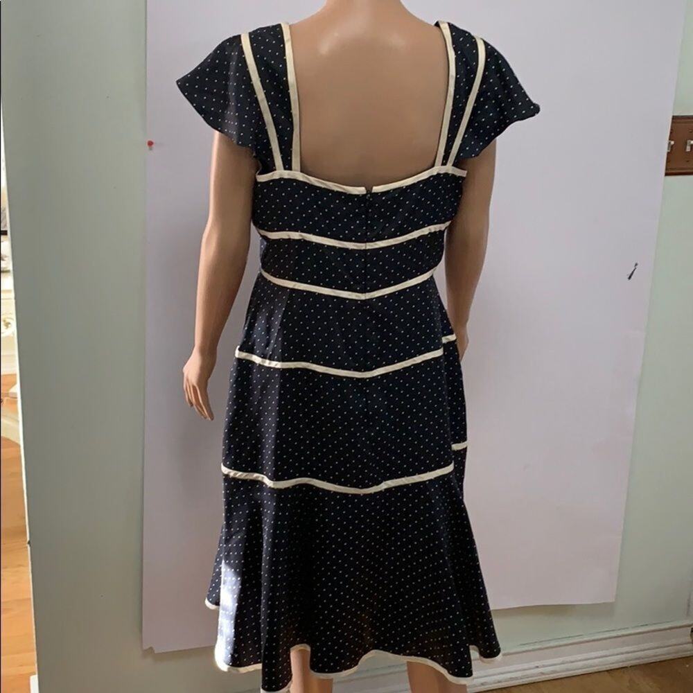 PHILLIPS DICAPRIO POLKA DOT FIT & FLARE‎ DR… - Picture 5 of 8